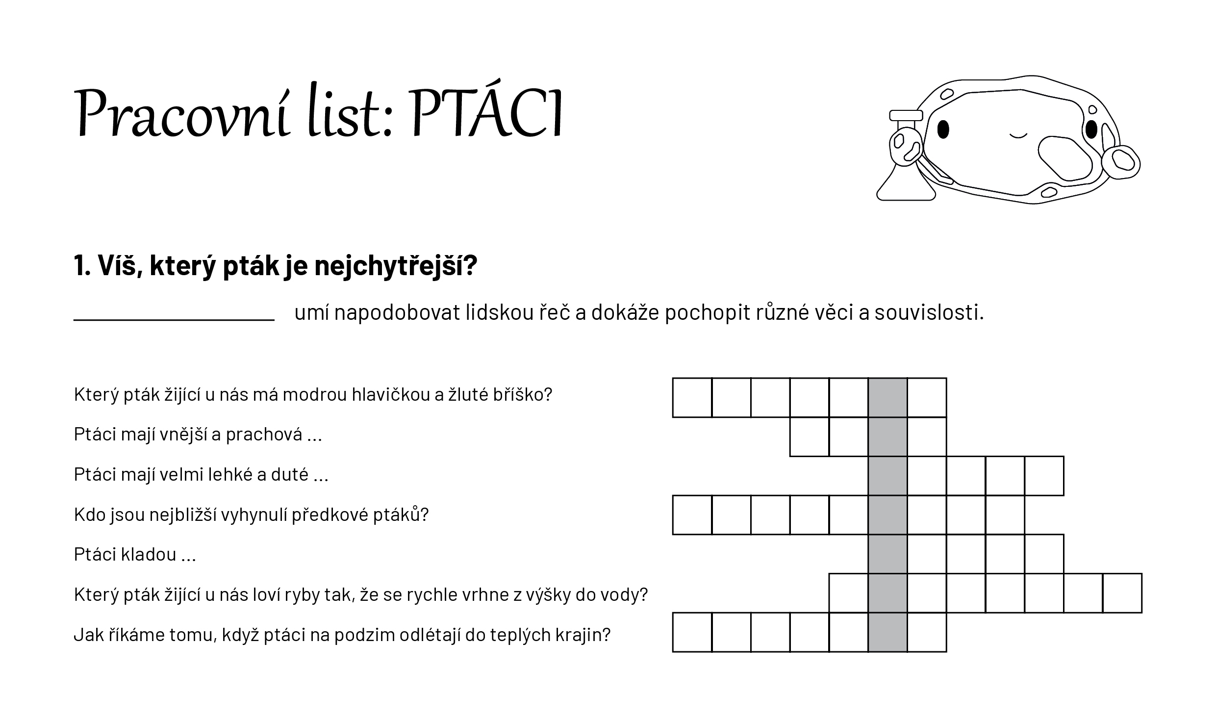 Educational Worksheet
